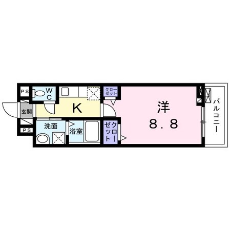 門真南駅 徒歩15分 2階の物件間取画像